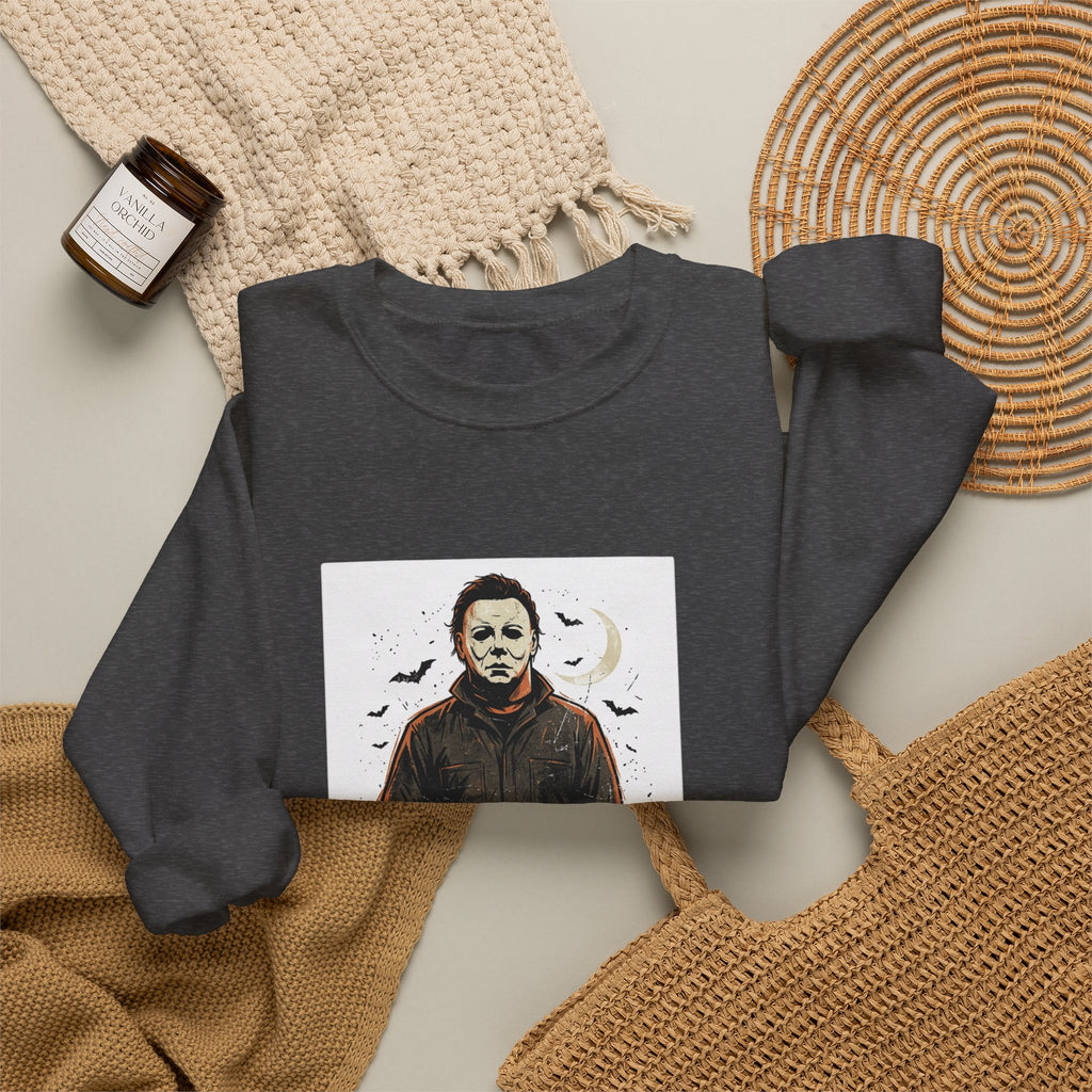 Michael Myers Crewneck Sweatshirt — The Boogeyman Is Coming Halloween Pullover