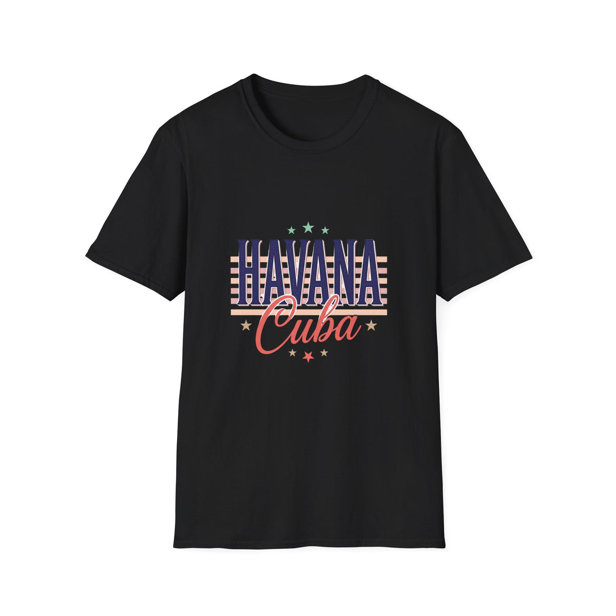 Havana Cuba Retro Tee — Vintage Travel Graphic T-Shirt