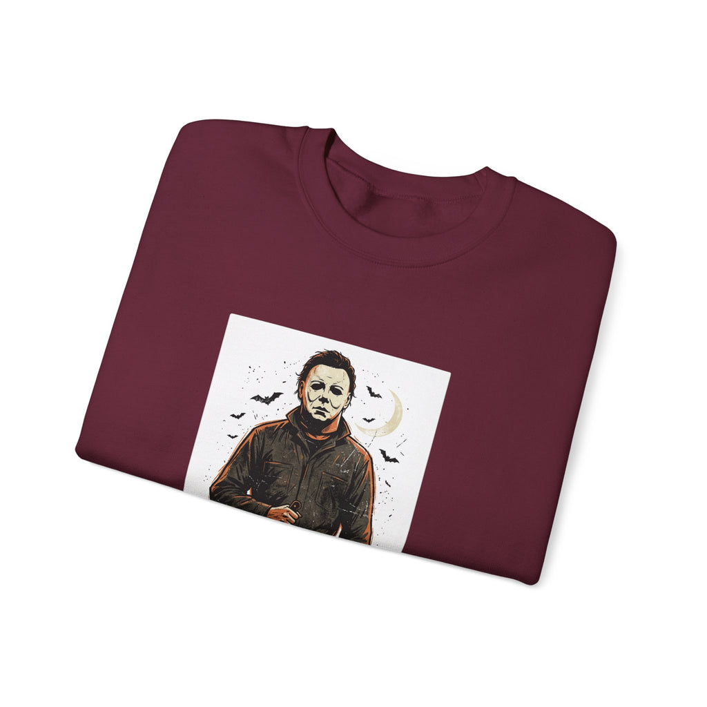 Michael Myers Crewneck Sweatshirt — The Boogeyman Is Coming Halloween Pullover